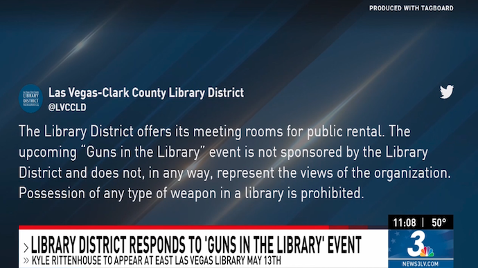Library District Responds to 'Guns in the Library' Event 
